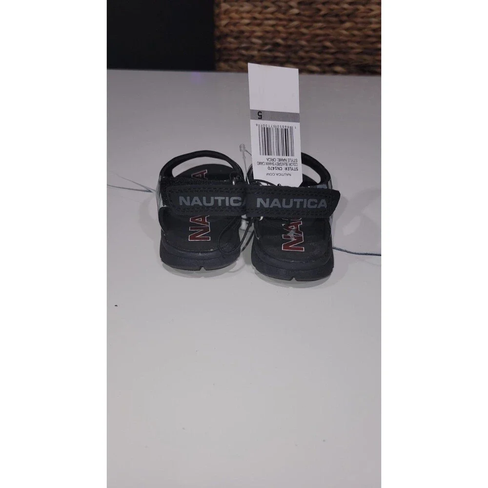 Nautica Size 5 Kids (Toddler) Sandals Water Shoe Shark Protective Breathable NWT